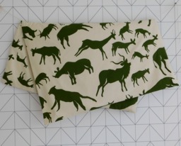 Cotton Duvet & Pillow Cover, Animal Patterned, 70x90 cm