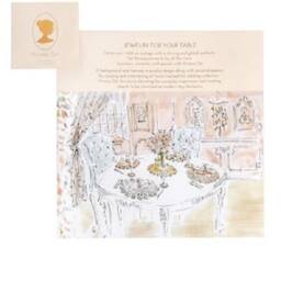Gold Eyelet Dining Set Placemat, Coaster & Napkin Ring By Ariana Ost - thumbnail 4