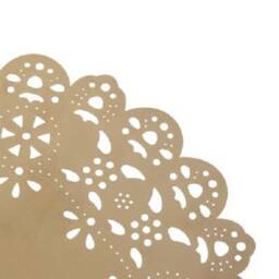 Gold Eyelet Dining Set Placemat, Coaster & Napkin Ring By Ariana Ost - thumbnail 2