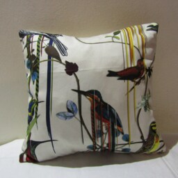 Designers Guild & Christian Lacroix Fabric Birds Sinfonia Jonc Cushion Cover - thumbnail 3