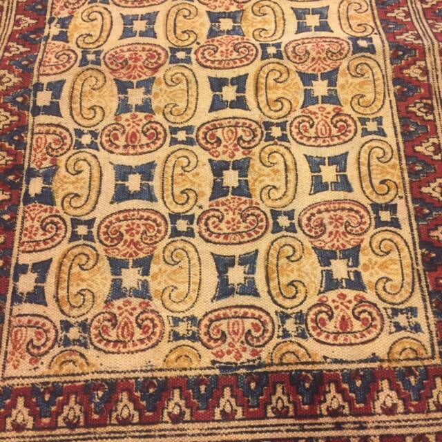 Handmade Cotton Runner Rug Indian Block Print, Home Decor - 180 X 62 cms - image 1