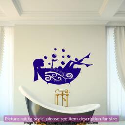 My Time Bathroom Wall Sticker - Shower Quote Vinyl Decal, Relaxing Bath Spa Art Decor - thumbnail 2