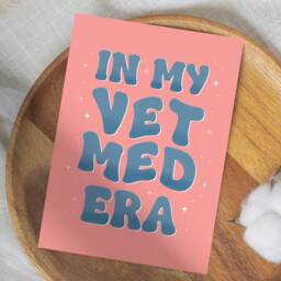 In My Vet Med Era - Print, Veterinary Medicine Gift, Assistant Gifts, Print For Clinic, Practice Decor Prints - thumbnail 3
