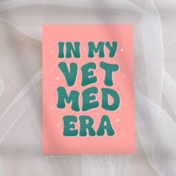In My Vet Med Era - Print, Veterinary Medicine Gift, Assistant Gifts, Print For Clinic, Practice Decor Prints - thumbnail 1