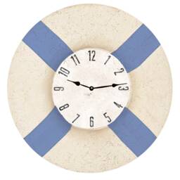 Life Saver Clock - Beach Boat Themed Clock - thumbnail 1
