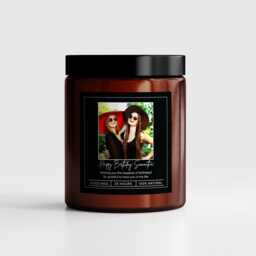 Personalised Photo Candle, Candle For Women, Wife - Mothers Day, Christmas, Valentines, Anniversary, Birthday Or Special Occasion Gift - thumbnail 2