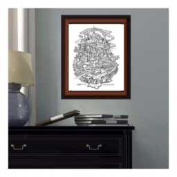 Cleveland Industrial History Art Print, Hand-Drawn Cityscape - thumbnail 1