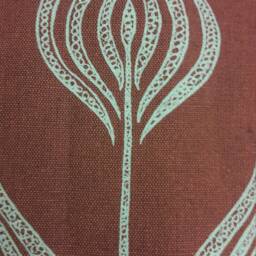 Tulip Allegra Hicks Chocolate Turquoise Groundworks Linen Pillow Cover All Sizes - thumbnail 2