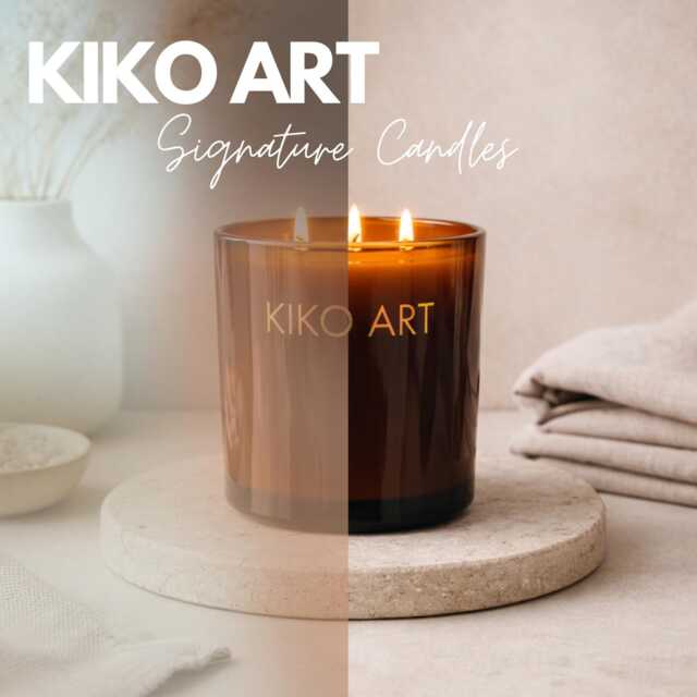 Scented Soy Candle Gift - Amber Jar With Cotton Wick -720G Eco Friendly Handmade Home Decor Relaxing - image 1