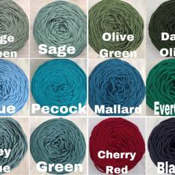 Vintage 70S Macrame Leaf Curtains Retro Boho Decor - thumbnail 4