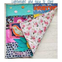 Personalised Dementia Fidget Blanket Alzheimer Games Quilt Fidget Memory Present Mum Mother's Day Seniors Gift Autism Adhd Parkinsons Mom - thumbnail 2