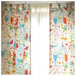 Owl Tree Curtains For Living Room/Children Playroom Bedroom Window Valance/Cafe Curtains/Bathroom Shower Curtain/Custom Split Way, Tie Up - thumbnail 3