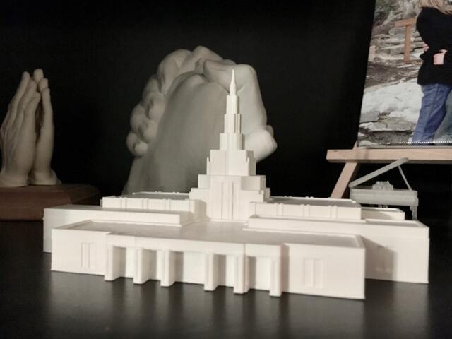 Phoenix, Az Temple Statue - Made To Order - image 1