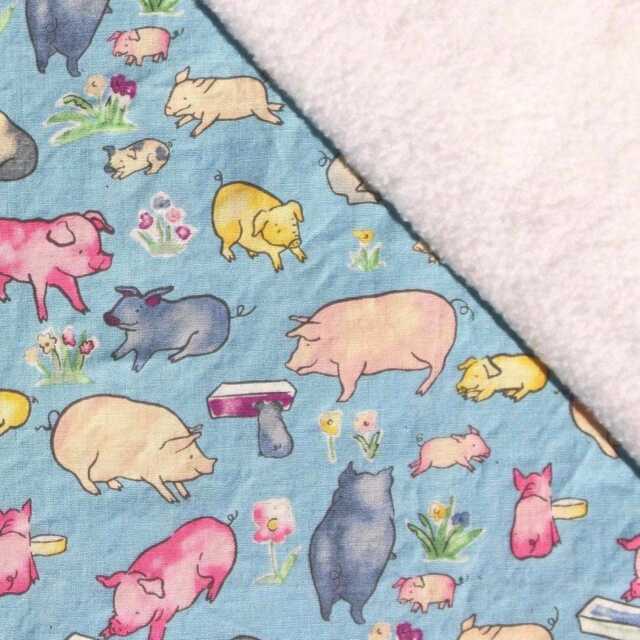 Piggy Blanket Baby Blanket - image 1