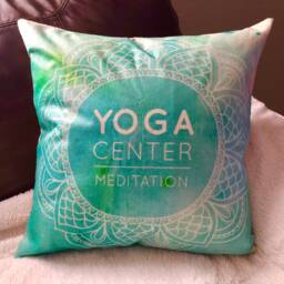 Yoga Decorative Pillow Coverslip - thumbnail 2
