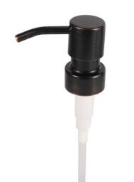 100 Pieces 28/400 Oil Rubbed Bronze Soap Dispenser Flat Top Rust Proof 304 Stainless Steel Lotion Pump