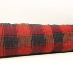 King Size Kilim Lumbar Pillow Cover, 14x48 Inch, Turkish Wool - thumbnail 3