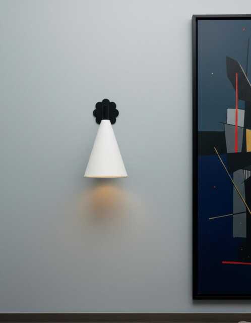 The Flower Plaster Cone Wall Light - image 1