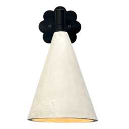 The Flower Plaster Cone Wall Light - thumbnail 4