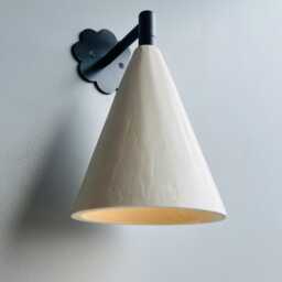 The Flower Plaster Cone Wall Light - thumbnail 3