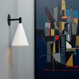 The Flower Plaster Cone Wall Light - thumbnail 2