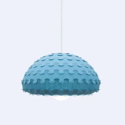 Modern Pendant Lamp in Midnight Blue - Kasa B - thumbnail 3