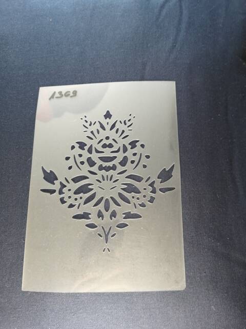 Damask Stencil, Flexible, Reusable, 125Micron, Wall Decor, Home Decor, Furniture Painting, Card Making, Craft Stencil From Bitofeverythingbyb