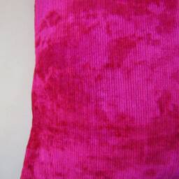 Designers Guild Fabric Ruggiero Fuchsia Velvet Cushion Cover - thumbnail 3