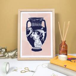 Greek Vase, Vase, Greek Gods Art, Art Print, Art Print Greek Statue, Home Decor, Bedroom Decor - thumbnail 2