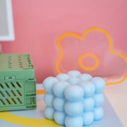 Handmade Soy Bubble Candle Classic Home Decor - thumbnail 3