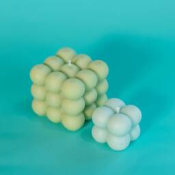 Handmade Soy Bubble Candle Classic Home Decor - thumbnail 2