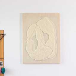 stone Xiv - Yarn Tapestry Wall Hanging Contemporary Wool Art - thumbnail 2