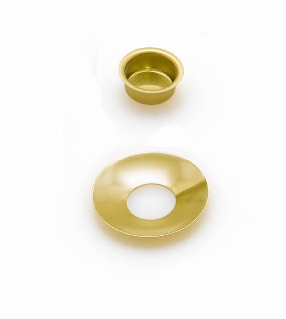 Spouts/Candle Holders For Big Pyramid Candles Brass Plated With Drip Catcher ?? 17mm