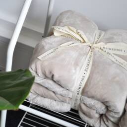 Personalised Snuggle Blanket - Gifts For Newly Wed Anniversary The Home Couples Valentine's Day Gift - thumbnail 3