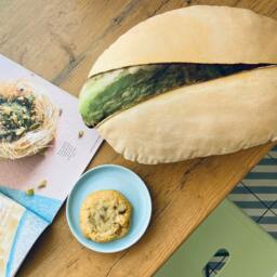 Pistachio Shaped Pillow, Funny Food Birthday Gift, Nut Cushion - thumbnail 2