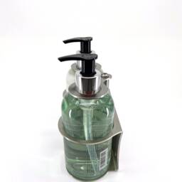 Double Brushed Soap Dispenser Wall Bracket To Suit 300Ml Bottles - thumbnail 4