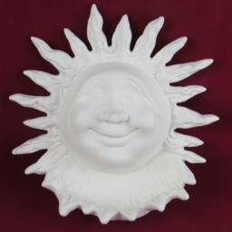 Ceramic Ready To Paint Sun Bird Feeder - 10 Inches - thumbnail 4