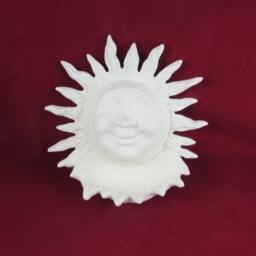 Ceramic Ready To Paint Sun Bird Feeder - 10 Inches - thumbnail 2
