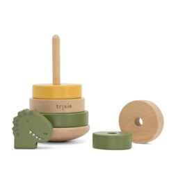 Wooden Stacking Toy - Mr. Dino - thumbnail 2
