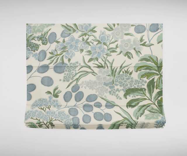 Thibaut - Meadow Lavender & Blue Made To Measure Professionally Hand Roman Blind - image 1