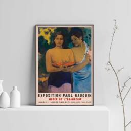 Paul Gauguin Tahitians Print Art Poster Post Impressionism Wall Sizes A2 A3 A4 - thumbnail 3