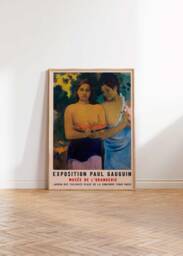 Paul Gauguin Tahitians Print Art Poster Post Impressionism Wall Sizes A2 A3 A4 - thumbnail 1