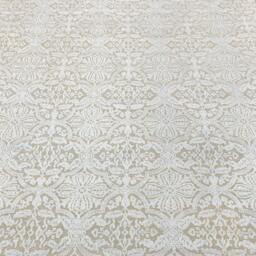 8x10 Grey Silver Modern Transitional Rug Soft Shineable Wool & Silk #7084 - 242x300 cms. Free Shipping - thumbnail 2