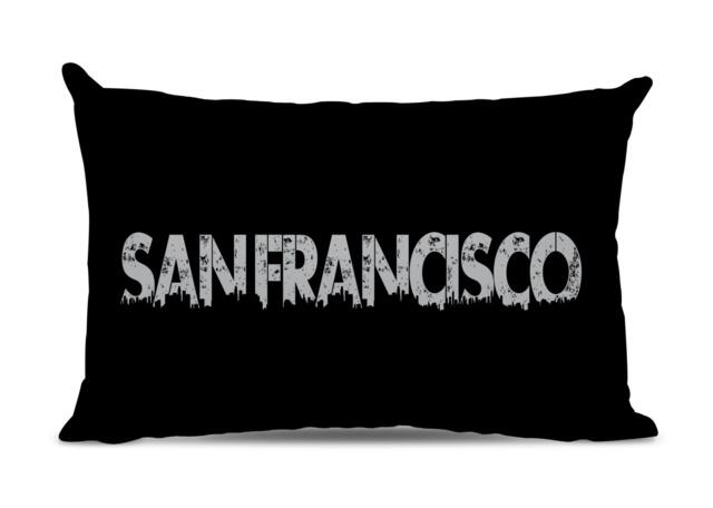 San Francisco Pillow - Skyline City Urban Throw Gift Of