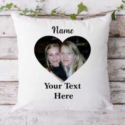 Personalised Mum Photo Cushion, Gift From Daughter, Custom Cushion - thumbnail 3