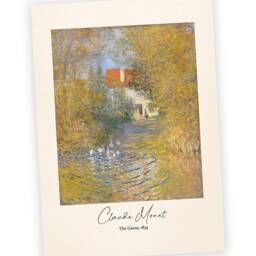 Claude Monet The Geese 1874 Wall Art Print Impressionist Landscape Painting Serene Countryside Scene For Home Office Or Gallery Decor - thumbnail 2