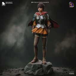 Falcon Commander - Battle-Scarred Warrior Grim Dark Fantasy Anime Casca Resin Figure 16K - thumbnail 3