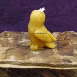 "Pure Beeswax Candle ""Little Owl" - thumbnail 2