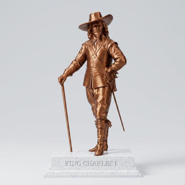 King Charles I Statue - Historical Royal Collectible - image 1