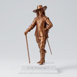 King Charles I Statue - Historical Royal Collectible